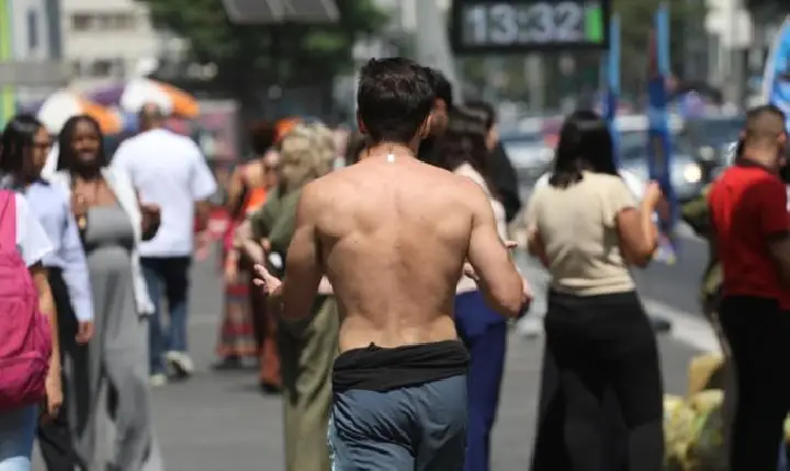 Outubro terá temperaturas acima da média em grande parte do Brasil