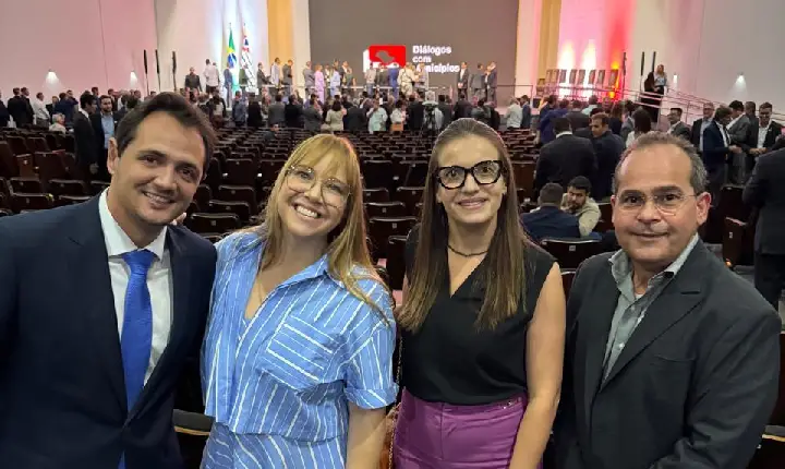 Prefeito André Lima participa de evento com governador Tarcísio de Freitas no Palácio dos Bandeirantes