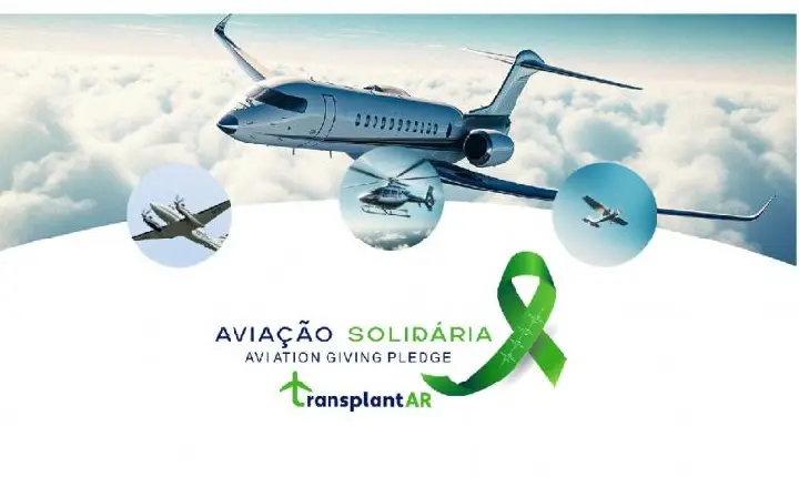 Projeto TransplantAR combate desperdício de órgãos e agiliza transplantes com ajuda de donos de aviões particulares